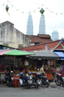 Malesyan street food market