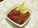 Salsa rossa piccante per tortillas chips