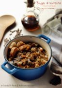 Zuppa di lenticchie con funghi e quinoa