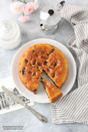 Torta 5 minuti con pezzi di cioccolato