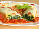 Cannelloni con ricotta e spinaci