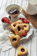 BISCOTTI AL MAIS CON MARMELLATA