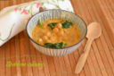 Ceci al curry con spinaci e latte di cocco