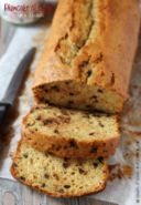 Plumcake al caffè con rum e cioccolato