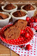 Muffin cocco, cioccolato e ciliegia, una golosità infinita