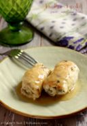 Involtini di pollo con acciughe e pecorino