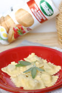 Ricetta ravioli di carne con fette biscottate