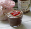 Mousse alla Nocciolata Rigoni di Asiago con gelée di fragole