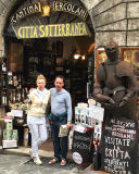 Cantina Ercolani di Montepulciano (Siena). Si assaggia sopra e ci si stupisce sotto...