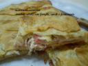 Strudel Salato con Funghi, Speck e Formaggio