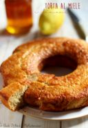 Ciambellone al miele e limone