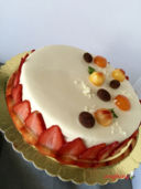 Torta mousse allo yogurt e frutta