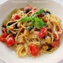 SPAGHETTI  MELANZANE, POMODORINI E CAPPERI Ricetta primo piatto