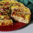 CROSTATA SFOGLIATA CON MORTADELLA E ZUCCHINE