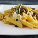 PENNE CON ZUCCA PIOPPINI E GORGONZOLA