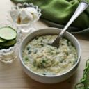 RISOTTO CREMOSO CON ZUCCHINE E STRACCHINO