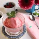 Frozen yogurt  ai frutti rossi senza gelatiera