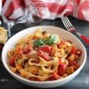 Tagliatelle veloci e gustose abbuffa pezzenti