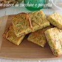 Focaccia veloce di zucchine e pancetta