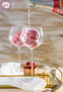 Champagne gelato ai lamponi