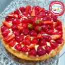 Crostata morbida alle fragole fresche