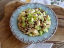 Insalata di pollo e fagioli ricetta semplice