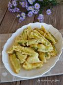 Zucchine fritte con pastella croccanti