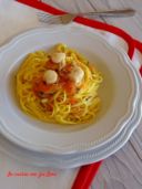 Tagliatelle con le capesante