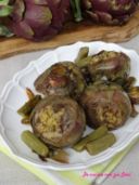 Carciofi ripieni alla marchigiana