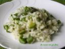 Risotto zucchine e asparagi