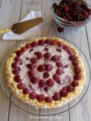 Torta crostata ricotta e ciliege