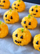 Zucchette di riso di Halloween