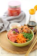 Poke Bowl al salmone e Pinkimonio