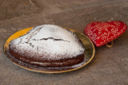 Torta al cioccolato con crema di pere