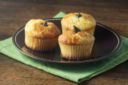Muffin alla banana con ripieno di cioccolato