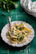 Tortelli di ricotta e spinaci - Stuffed tortelli with ricotta cheese and spinach