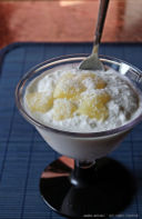 CREMA LEGGERA CON RICOTTA E ANANAS
