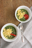 Gazpacho di talli di zucchine