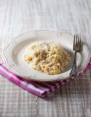 Risotto con fichi e feta