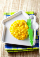 Il risotto arancione, for kids only. (per tutti, risotto alla zucca)