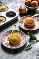 Tortine rovesciate alle clementine - Clementine upside down cakes