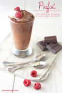 Parfait con caffè al ginseng e cioccolato al latte