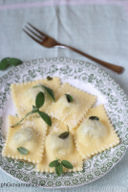 Agnolotti alla piemontese con prosciutto cotto Lenti & Lode Cuore spinaci e coste