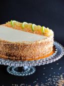 Torta al cocco e ananas