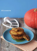 Pancakes zucca e cioccolato