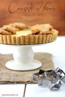 Crostata al farro con cioccolato bianco (e 5 anni di blog)