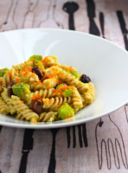 Fusilli vegetariani di farro