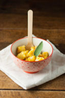 Gnocchi di zucca e ricotta con burro e salvia