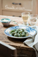 Gnudi alle bietole–Chard dumplings