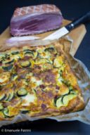 Torta salata zucchine e speck cotto ricetta